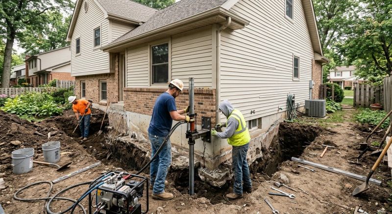House Foundation Repair in Roy, UT