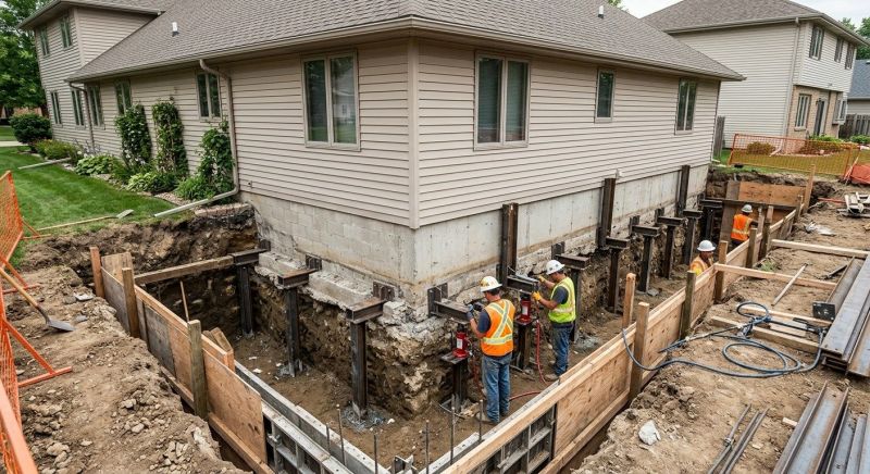 House Underpinning in Ogden, UT