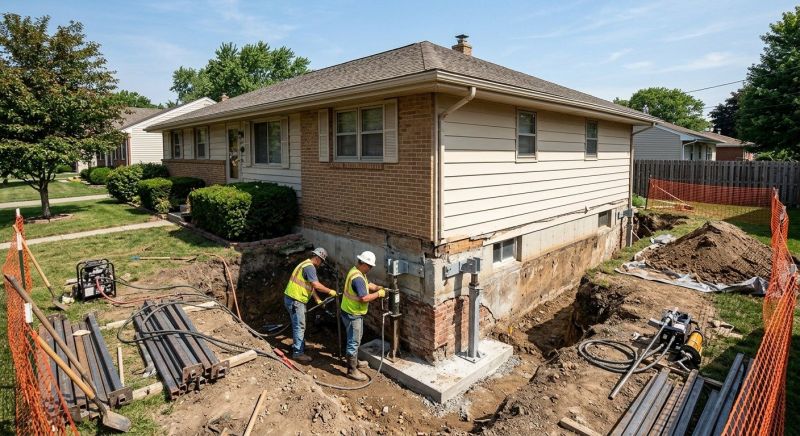 House Underpinning in Ogden, UT