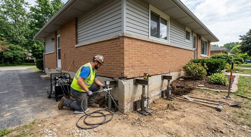 Sinking Foundation Lifting in Ogden, UT
