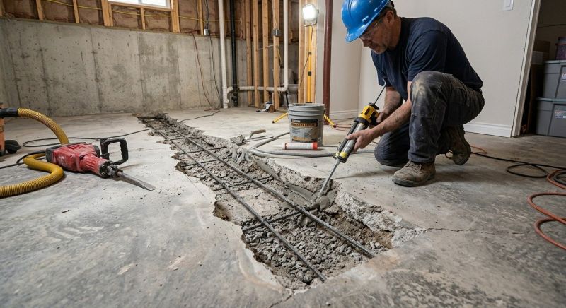 Slab Foundation Repair in Ogden, UT