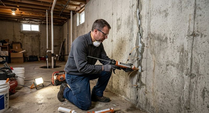 Structural Crack Repair in Ogden, UT