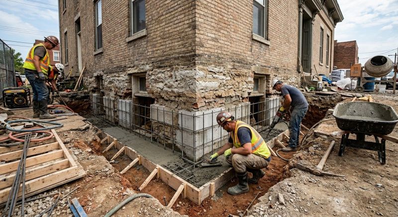 Structural Underpinning in Ogden, UT